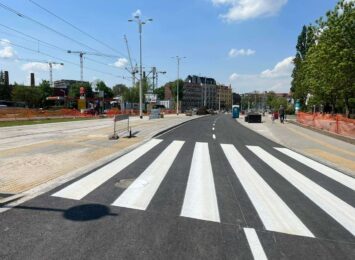 Ul. Dmowskiego we Wrocławiu: Kierowcy mogą już skorzystać z fragmentu przebudowywanej drogi